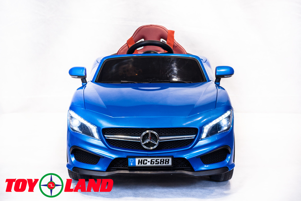 Электромобиль Mercedes-Benz, синий  